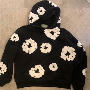 Black Denim Tear Hoodie (SOLD)